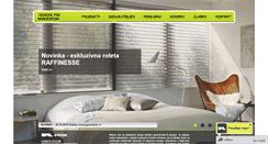 Desktop Screenshot of luxusnetienenie.sk